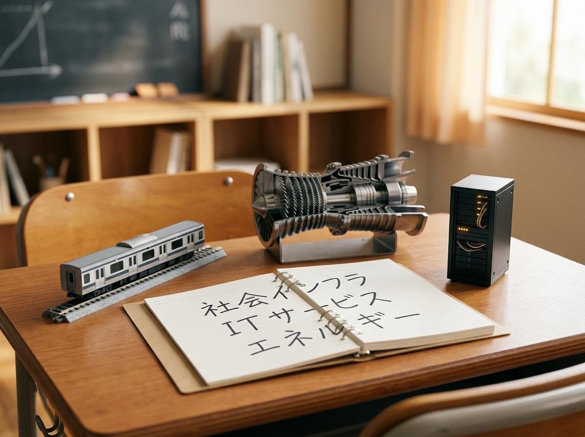 日立製作所の重電機と社会インフラの教材写真